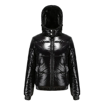 Madeline™️ Black Puffer Jacket