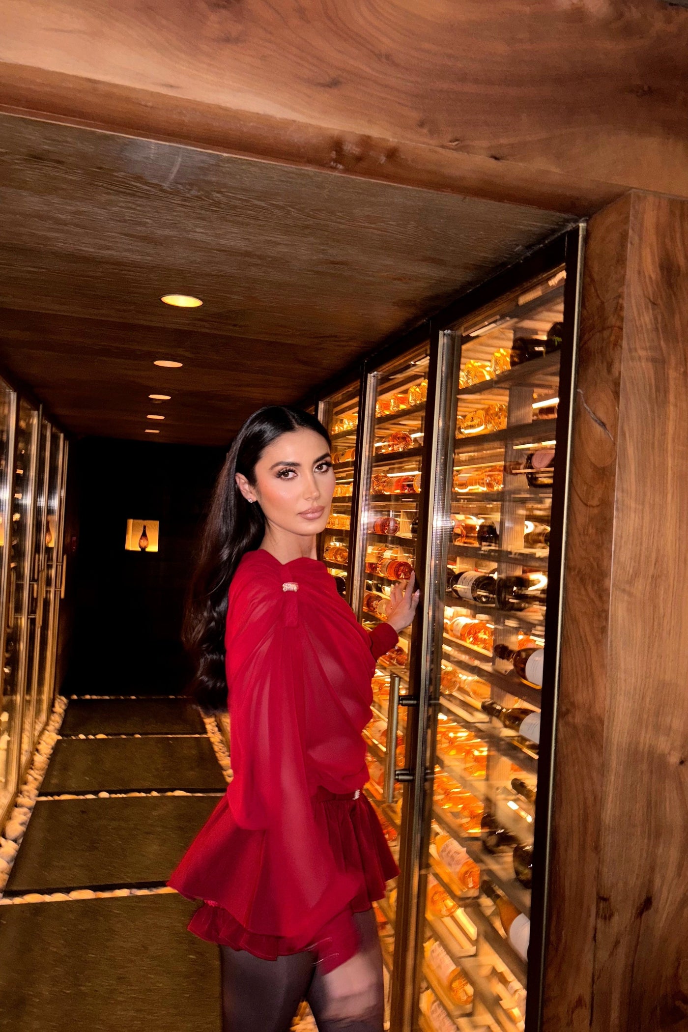 Dendy - Long-Sleeve Top and Skirt Set