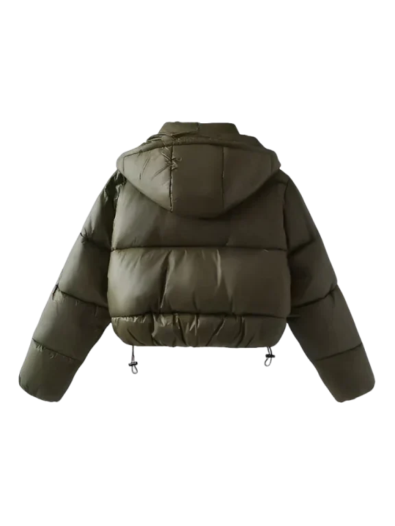 Zara™️ - Olive Puffer Jacket
