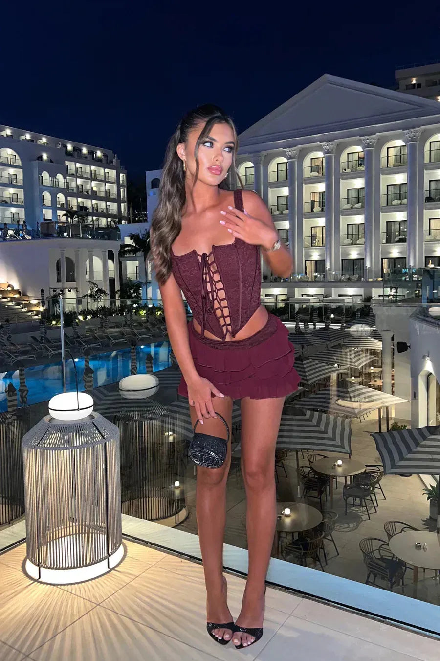 Clara - Mini Skirt Set