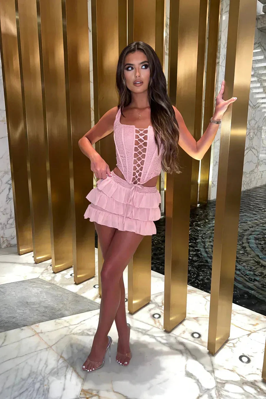 Clara - Mini Skirt Set