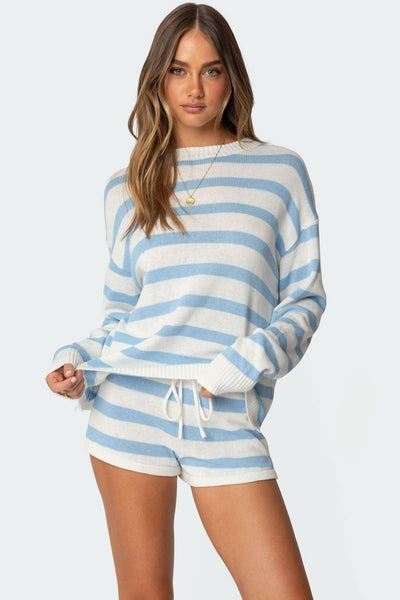 Estella | Striped Knit Set