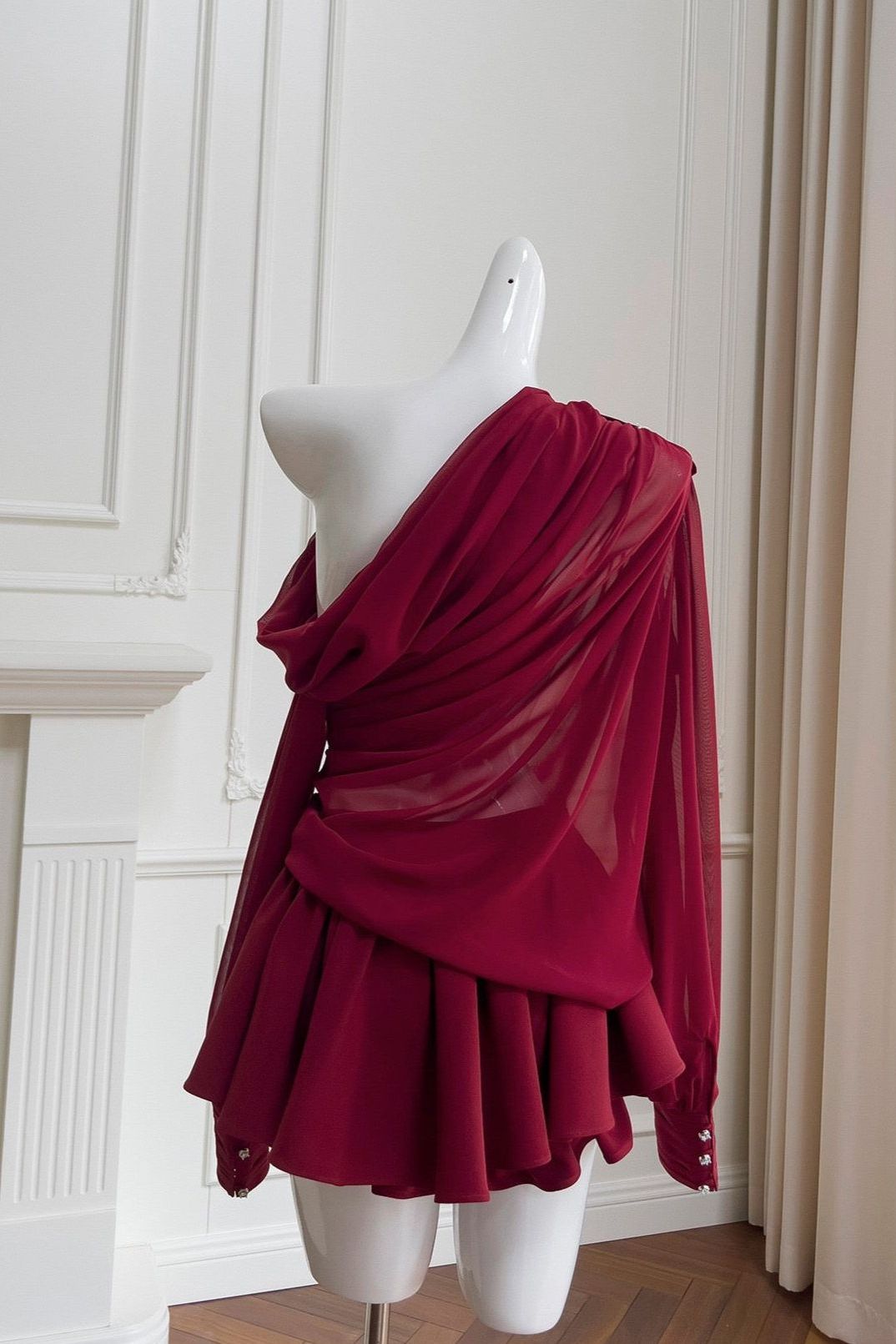 Dendy - Long-Sleeve Top and Skirt Set