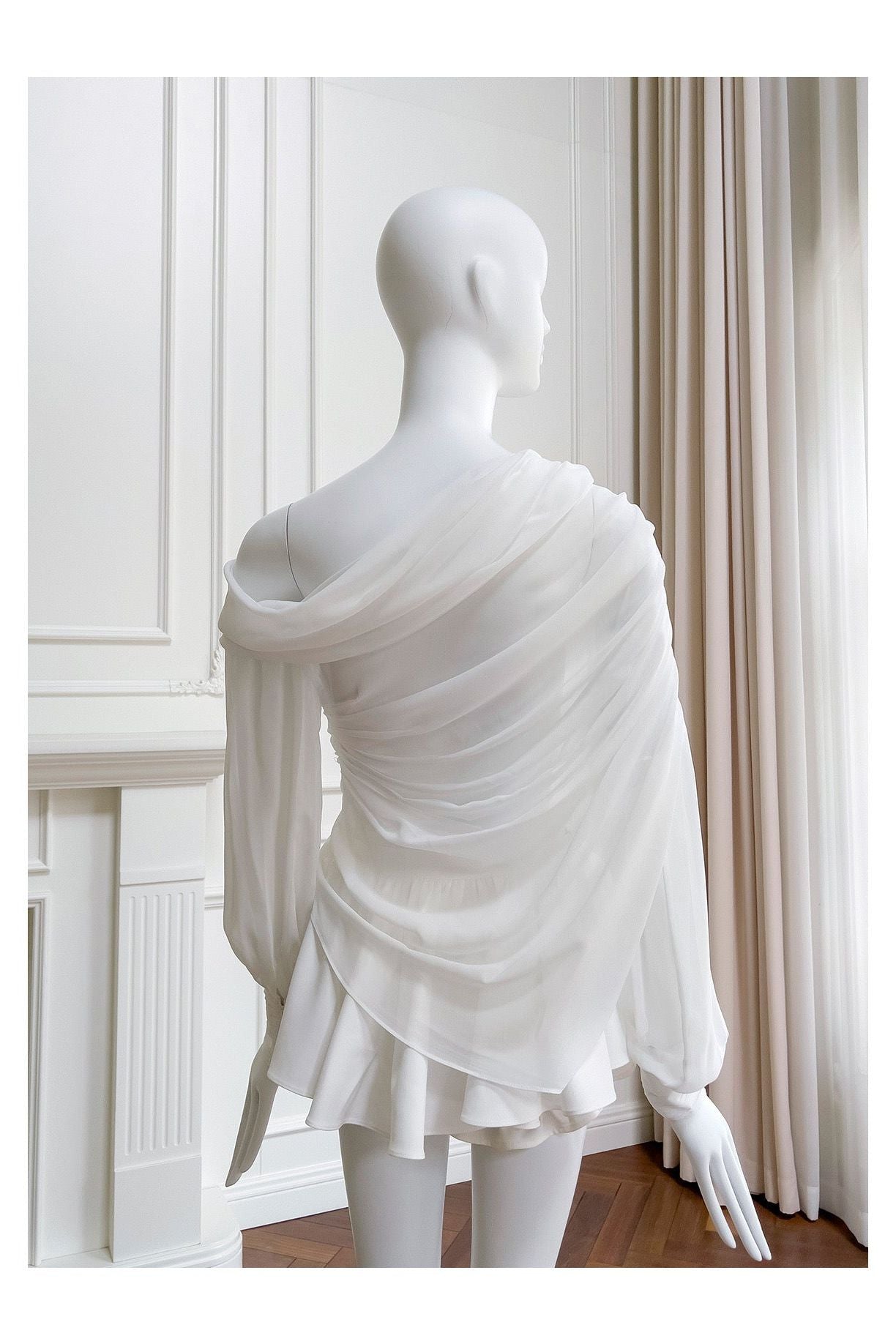 Dendy - Long-Sleeve Top and Skirt Set