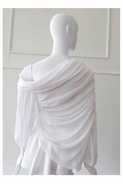 Dendy - Long-Sleeve Top and Skirt Set