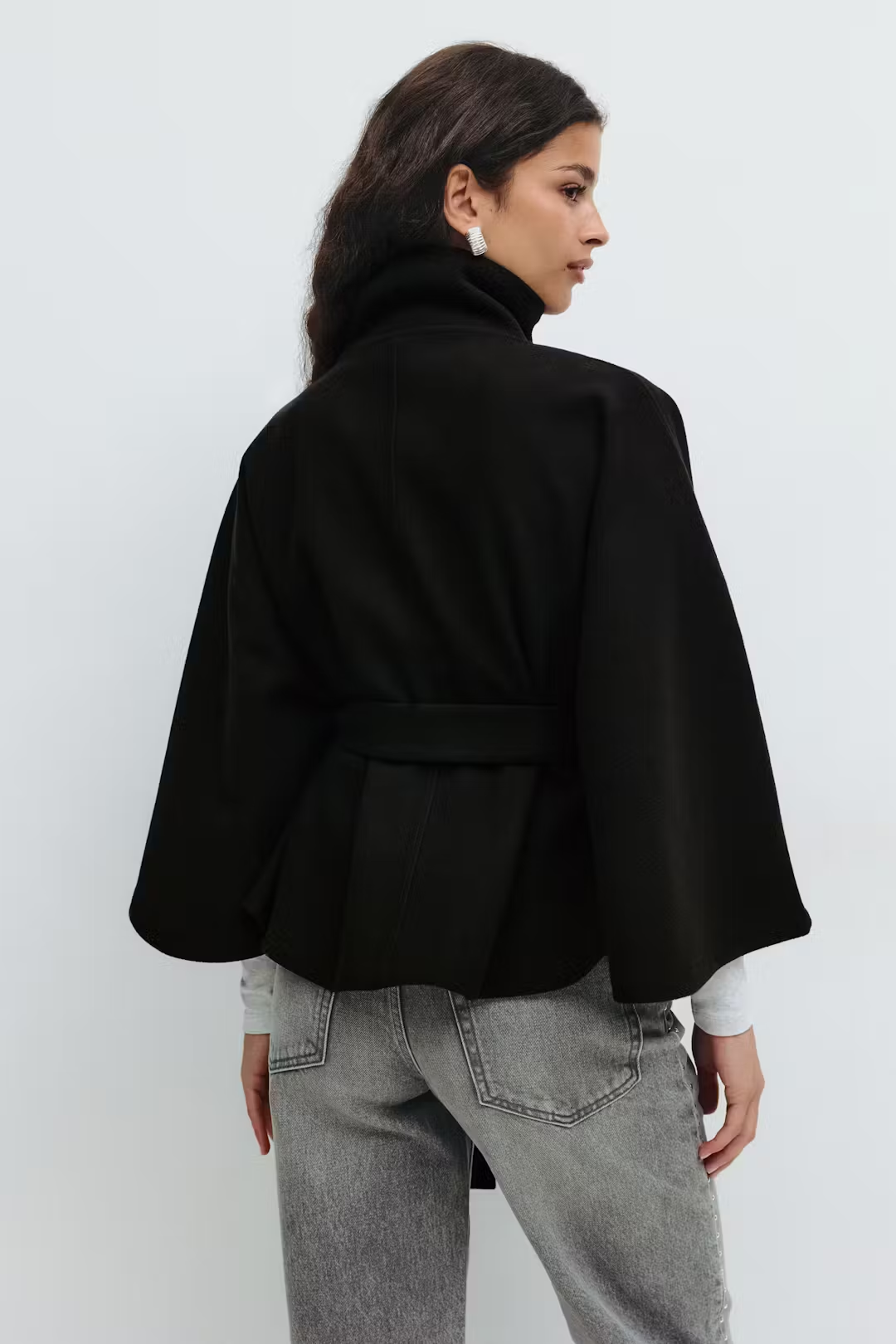 Gianna | Cape Belt Coat