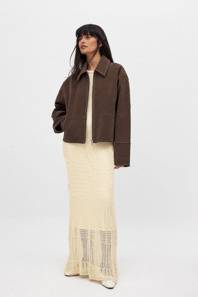 Dahlia | Suede Jacket