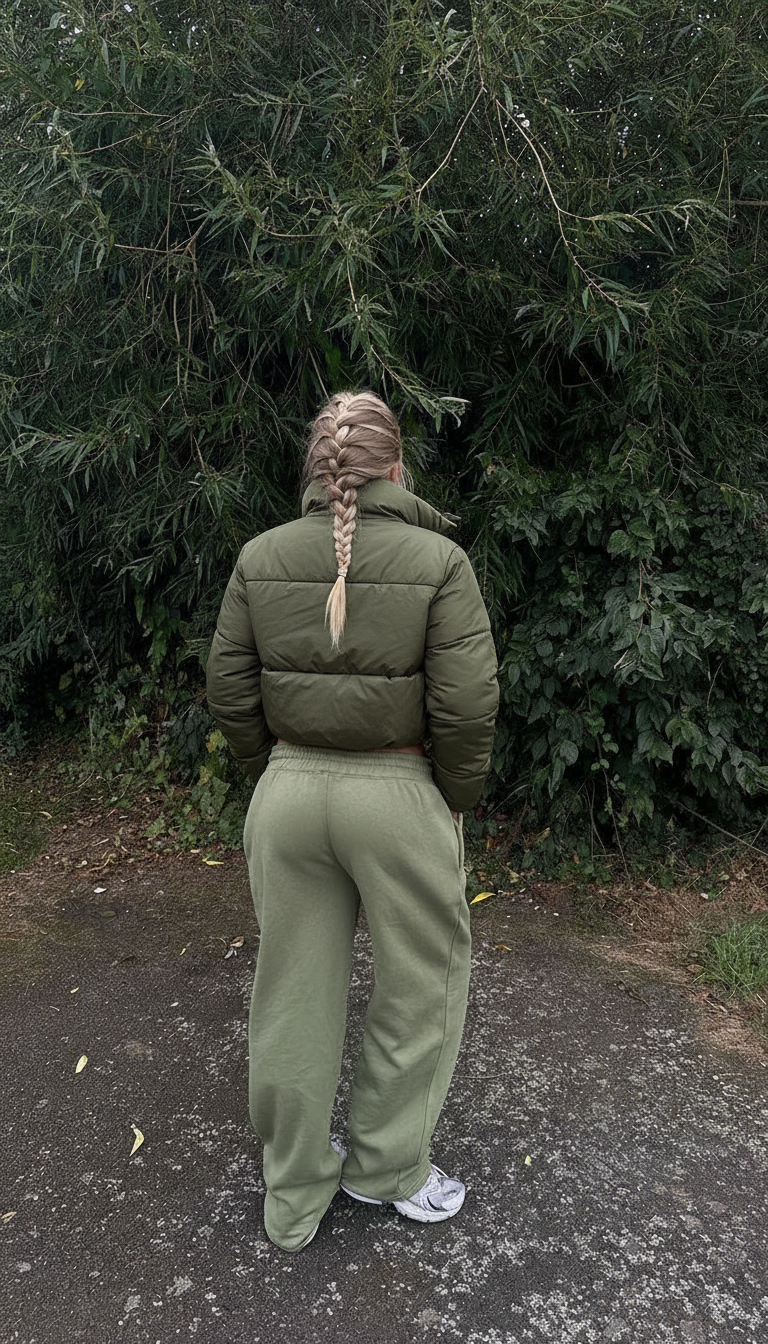 Zhara - Olive Puffer Jacket