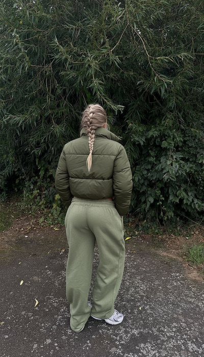 Zhara - Olive Puffer Jacket